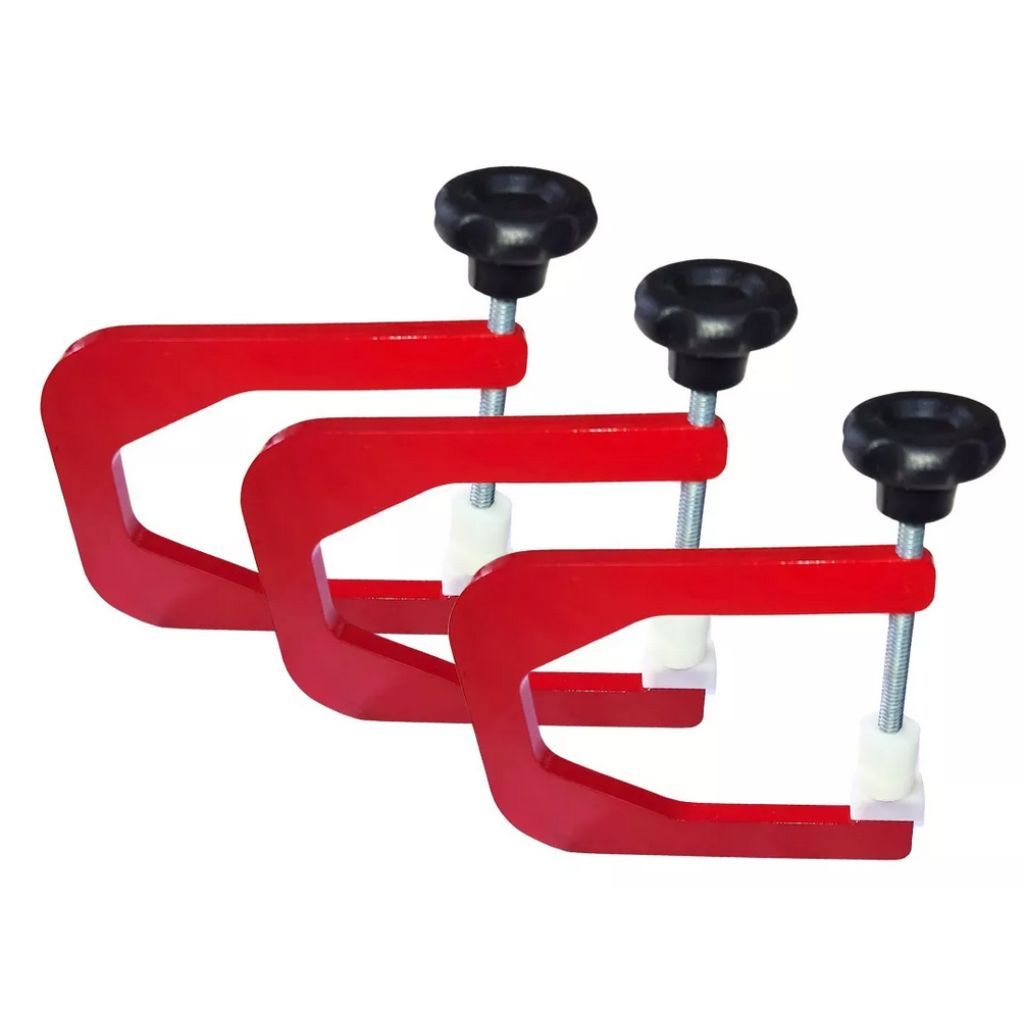 3 Grampos 10 cm Cavaquinho Ukelele Ao Mestre Luthier