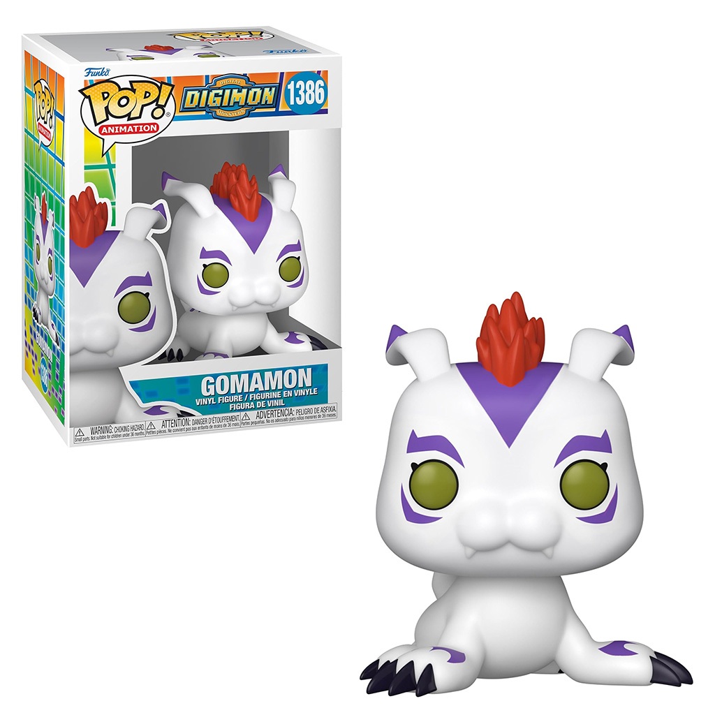 FUNKO POP ANIMATION DIGIMON - GOMAMON 1386 NOVO ORIGINAL em Oferta na Shopee