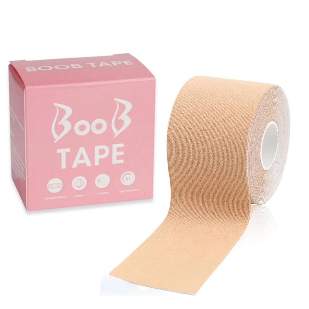 Fita Adesiva Boop Tape Levanta Seios - Sutiã Invisível Push Up - Cores em Oferta na Shopee