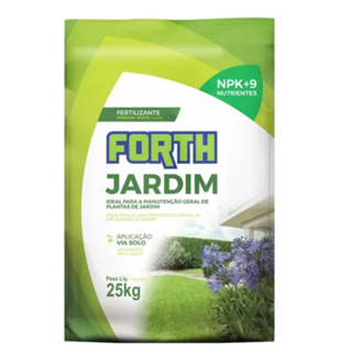 Adubo Fertilizante Npk Forth Jardim 25kg Gramado Mais Verde em Oferta na Shopee