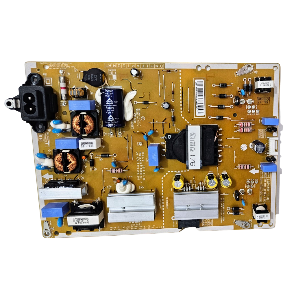 Placa Da Fonte TV 49UJ6565 / 49UJ6525 EAX67128101