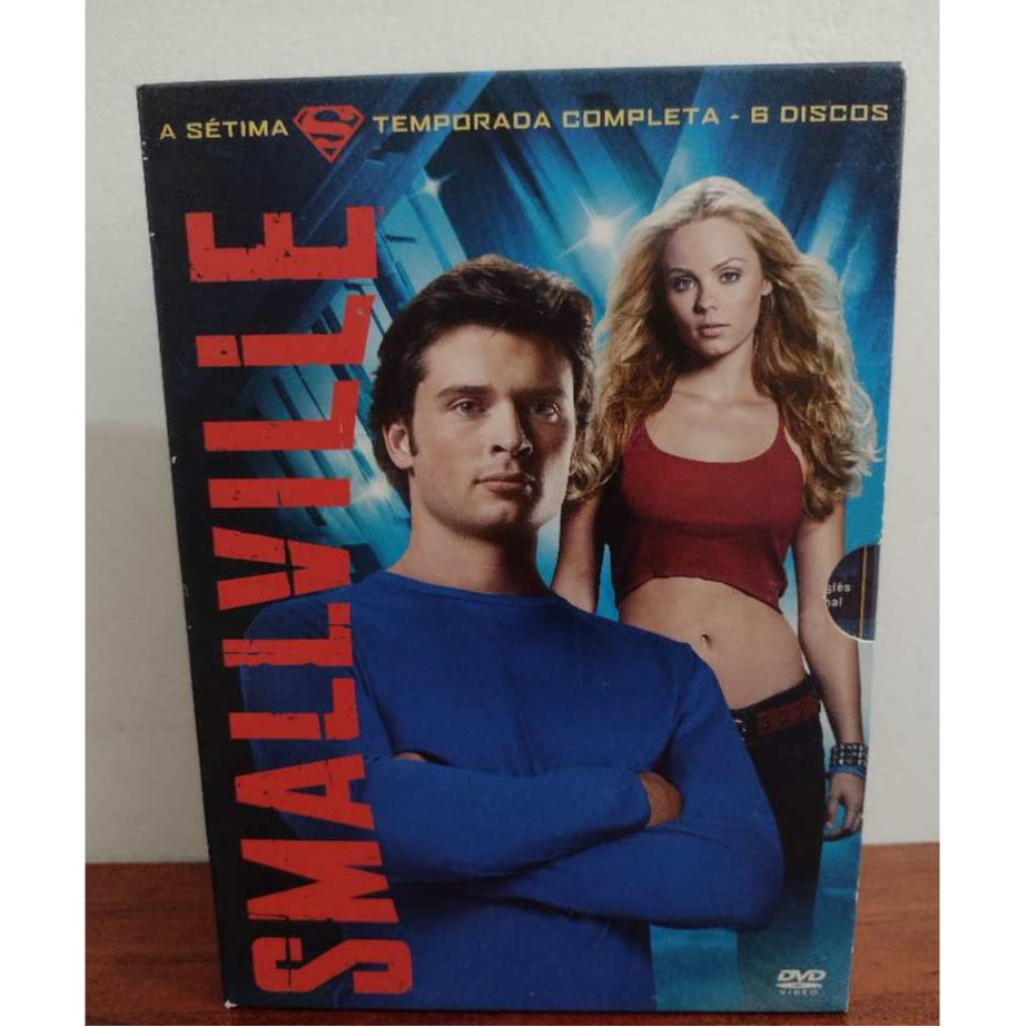 Box DVD - Smallville - 7ª Temporada Completa - 6 Dvds - Usado - Original