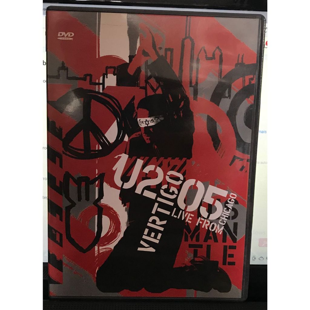 DVD  vertigo 2005//u2 live from chicago      806