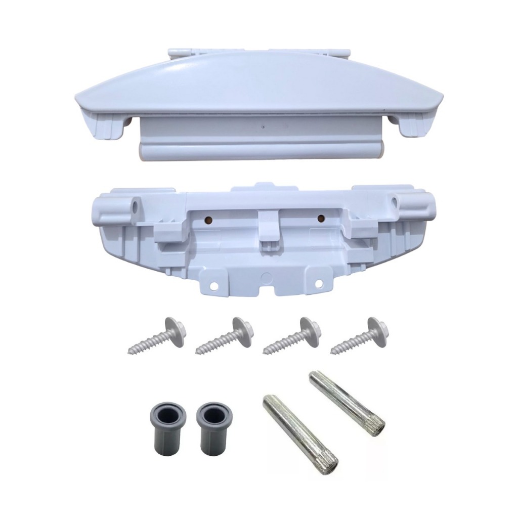 Kit Completo Dobradiça Da Tampa Para Brastemp Bwg11 Bwg12