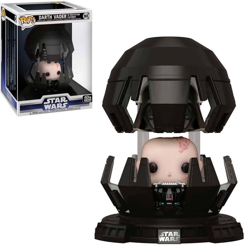 FUNKO POP STAR WARS - DARTH VADER IN MEDITATION CHAMBER 365 (DELUXE) NOVO ORIGINAL