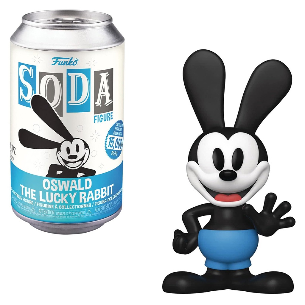 FUNKO VINYL SODA DISNEY OSWALD THE LUCKY RABBIT (56529/70543) NOVO ORIGINAL