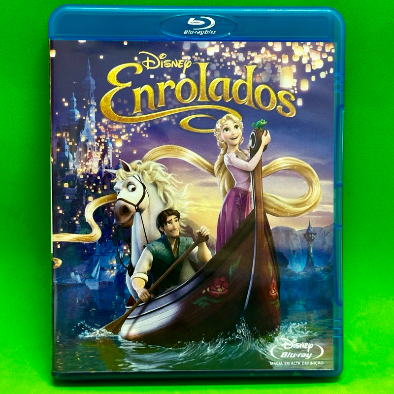 Blu-ray Enrolados (Tangled) 2010 - Disney - Dublado e Legendado em Português BR