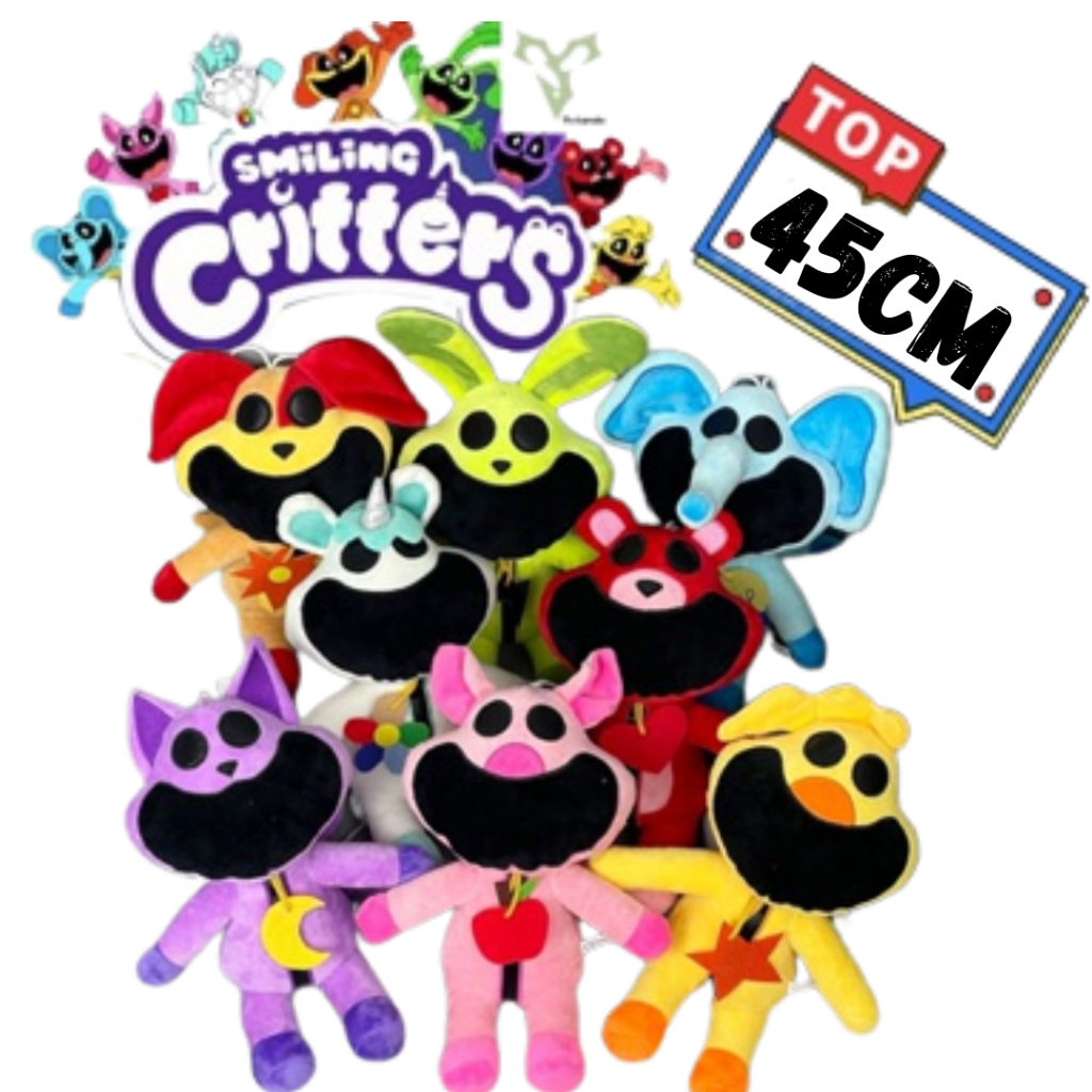 Smiling Critters CRITÉRIOS SORRIDENTES 45CM CATNAP Pelúcia Poppy Playtime 3 Chapter Gato De Pelucia Cap 3 Mostro