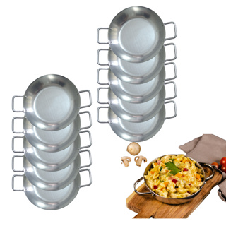 Kit Frigideira Pergaminho Em Alumínio Com Borda Reforçada 500ml 10 Peças em Oferta na Shopee