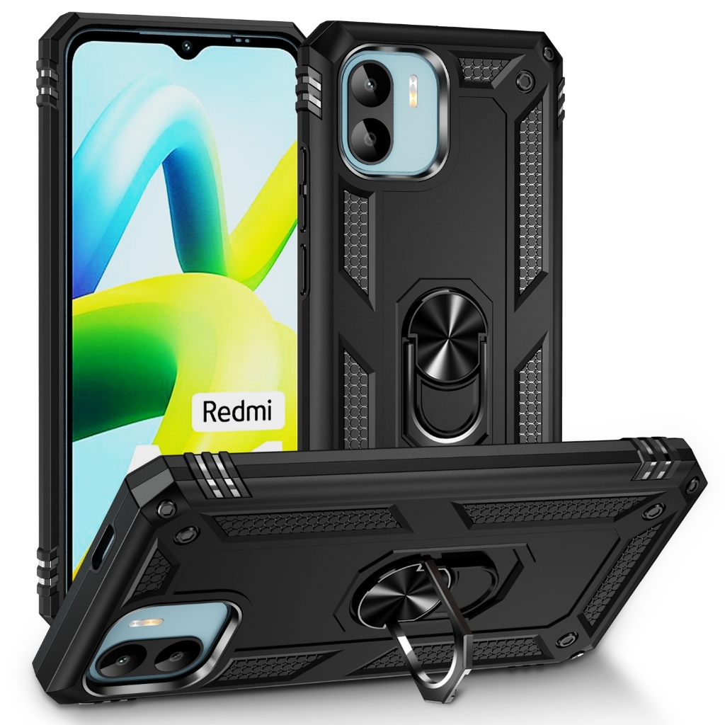 Capa capinha Anti Impacto Anel para Xiaomi Redmi a2/redmi a1(pelicula de vidro opcional) (não serve no mi a2)
