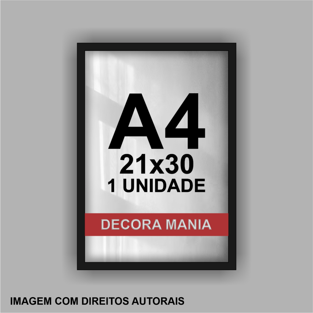 Moldura A4 Para Certificado Diploma Fotografia Moderna 1 Unidade em Oferta na Shopee