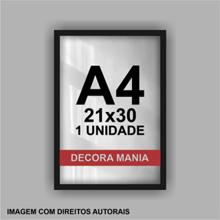 Moldura A4 Para Certificado Diploma Fotografia Moderna 1 Unidade em Oferta na Shopee