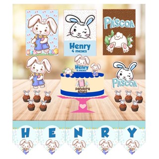 Kit Festa Páscoa de Menino em Oferta na Shopee