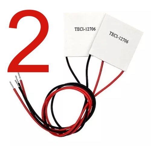 Placa Termoeletrica Bebedouro Peltier TEC1 - 12706 (2 unidades)