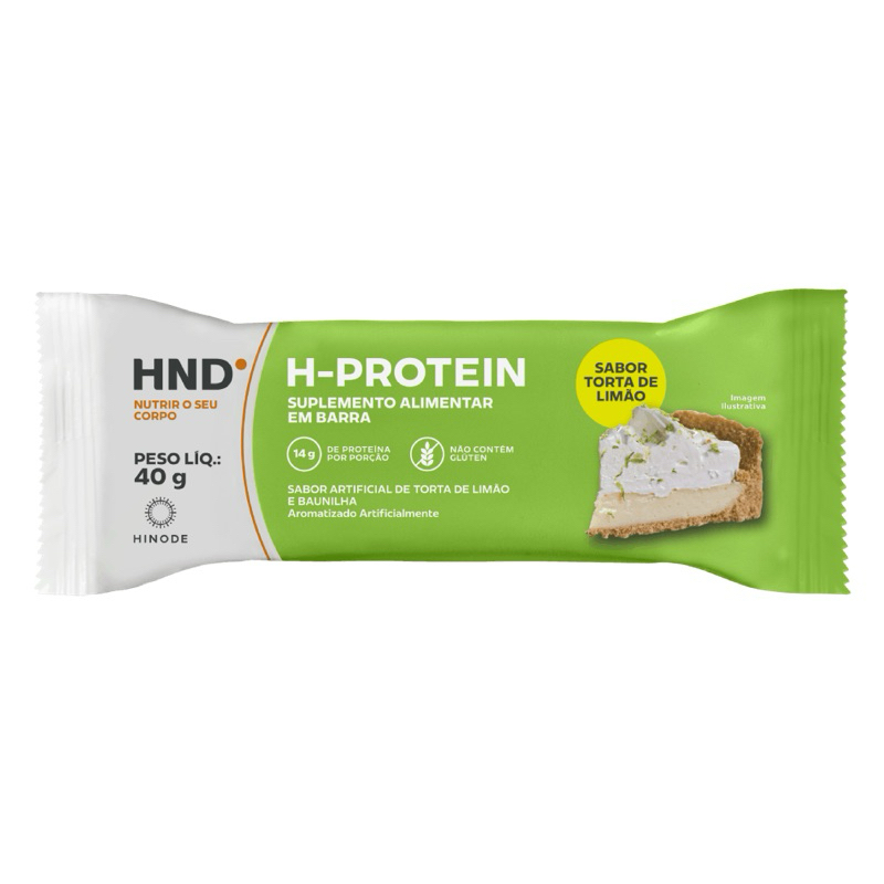 Barra de proteína H-Protein Sabor Torta de Limão 40g Hinode