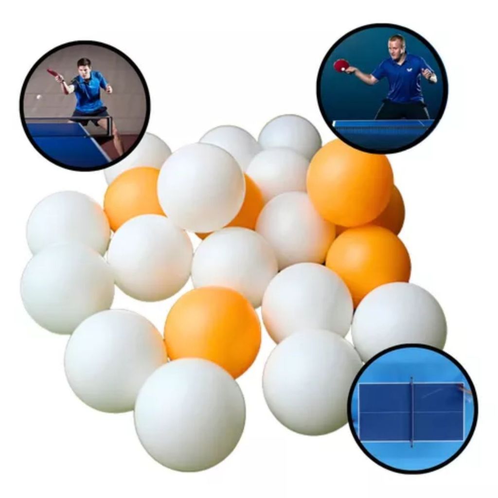 Kit 18 Bola Bolinha Ping Pong Jogo Tênis de Mesa Profissional