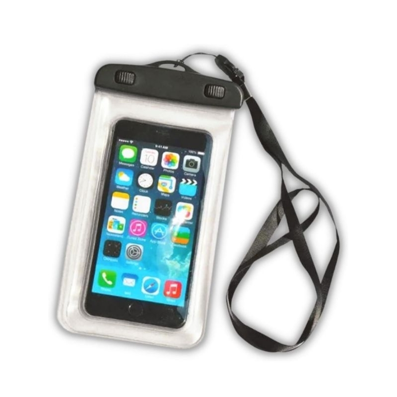 Capa Bolsa Para Celular A Prova D´água Impermeável Universal Até 6.5