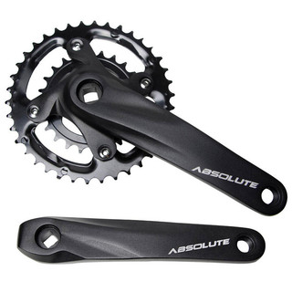Pedivela Duplo Absolute Wild 38/24 175mm 2x9v / 2x10v Ponta Quadrada sem Central - Mtb em Oferta na Shopee