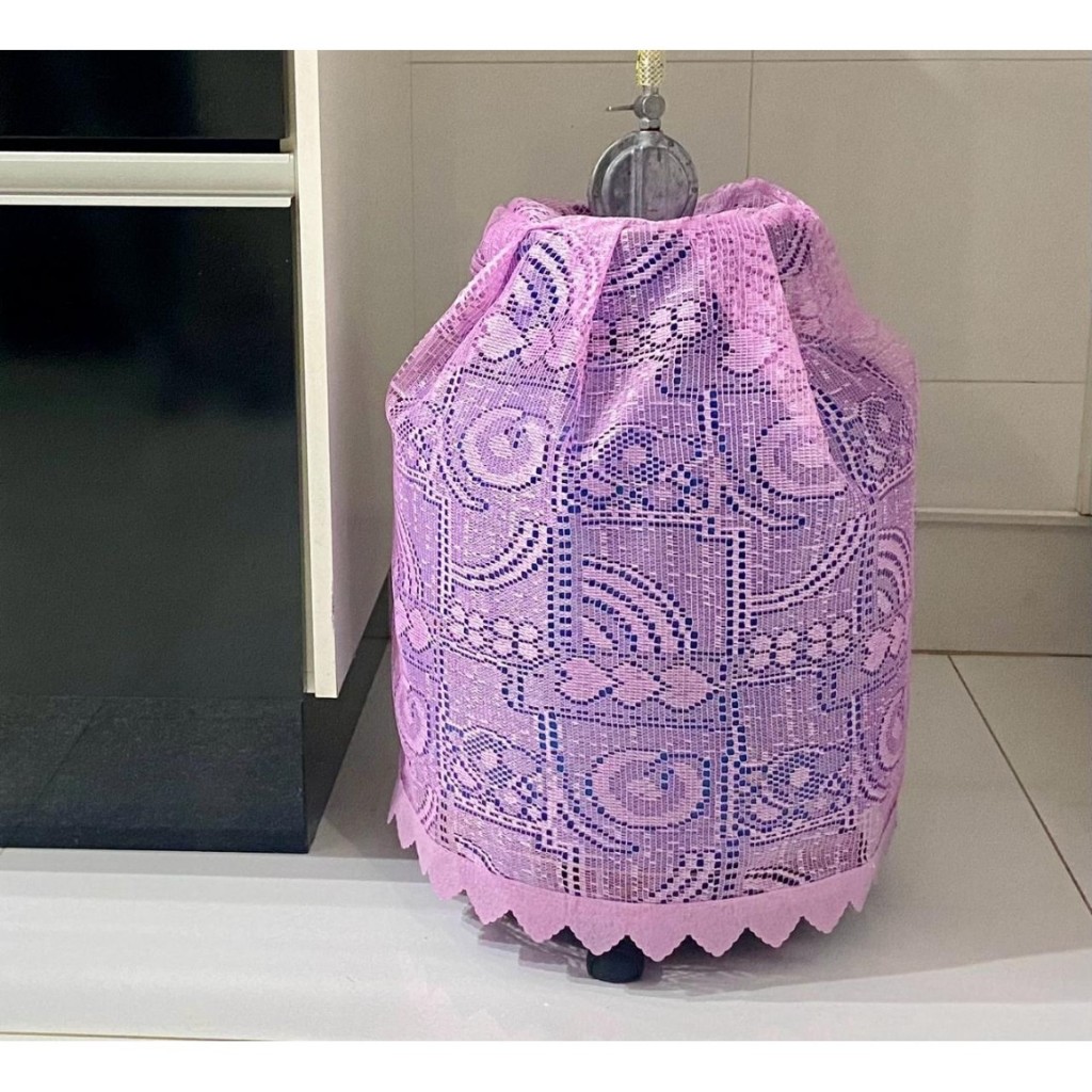 Capa Botijão Bujão De Gás Renda Cores em Oferta na Shopee