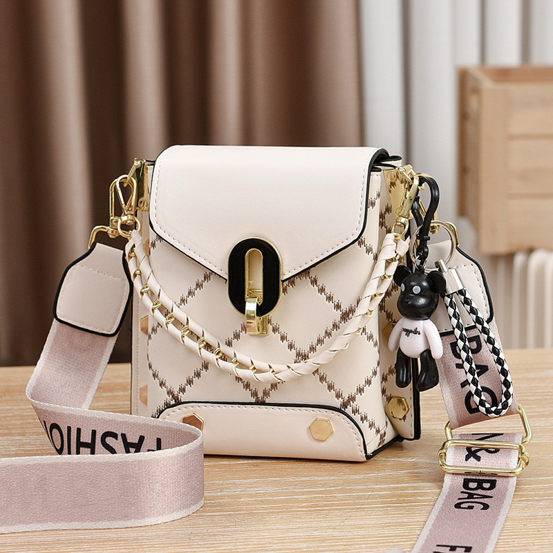 Bolsa Feminina Porta Celular Transversal Feminina Passeio Com Chaveiro[2398]
