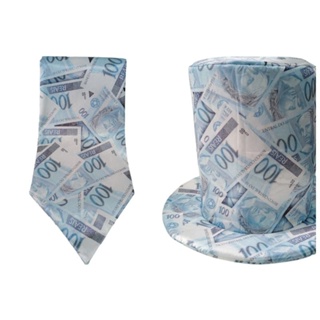 Kit Hora da gravata / cartola + gravata em Oferta na Shopee