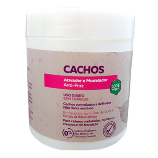 Creme Apse Cachos Creme de Pentear Para Cachos Anti Frizz - 500g