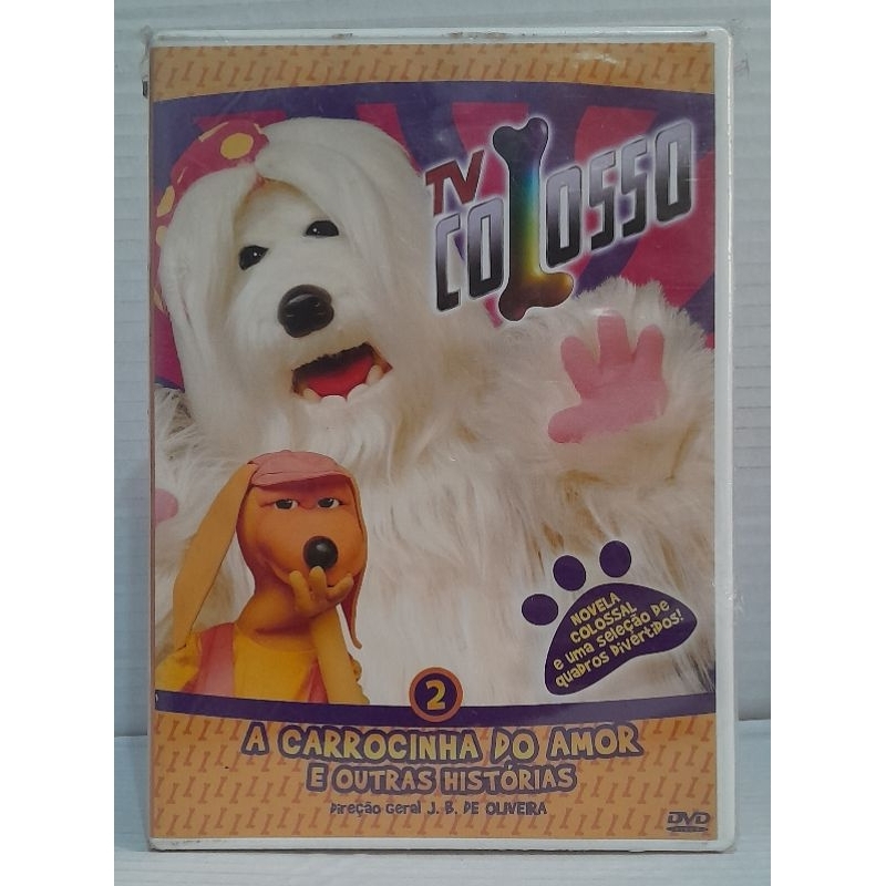 Dvd TV Colosso - Volume 2 - A Carrocinha do Amor e Outras Histórias (Novo/Original/Lacrado) Leia a Descrição
