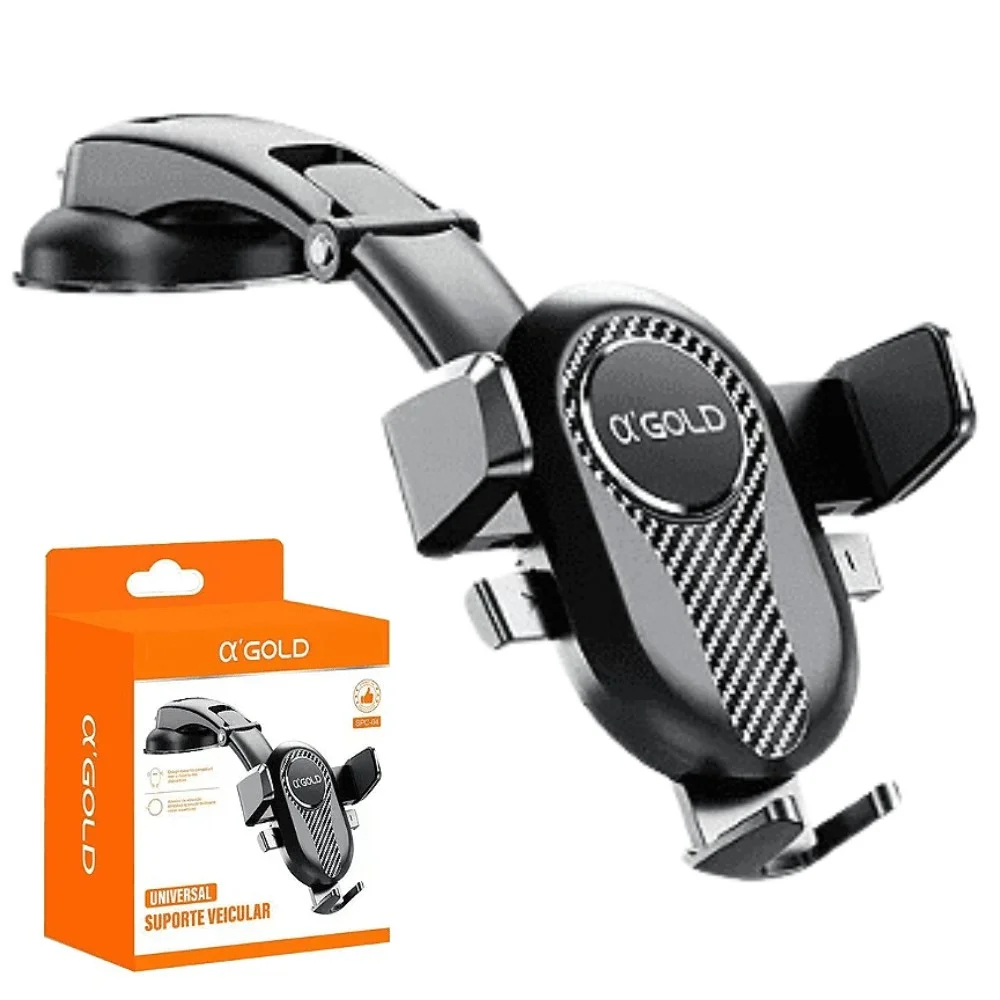 Suporte De Celular Para Carro Suporte articulado Suporte painel Super Fixação Spc-04 em Oferta na Shopee