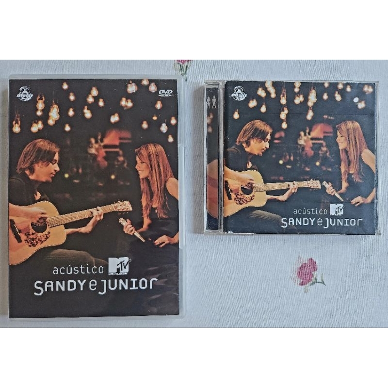 Sandy & Junior Acústico MTV Dvd/Cd Originais