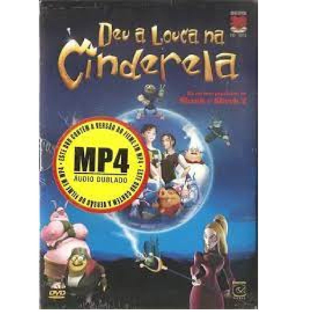 dvd deu  a louca na cinderela com luva lacrado
