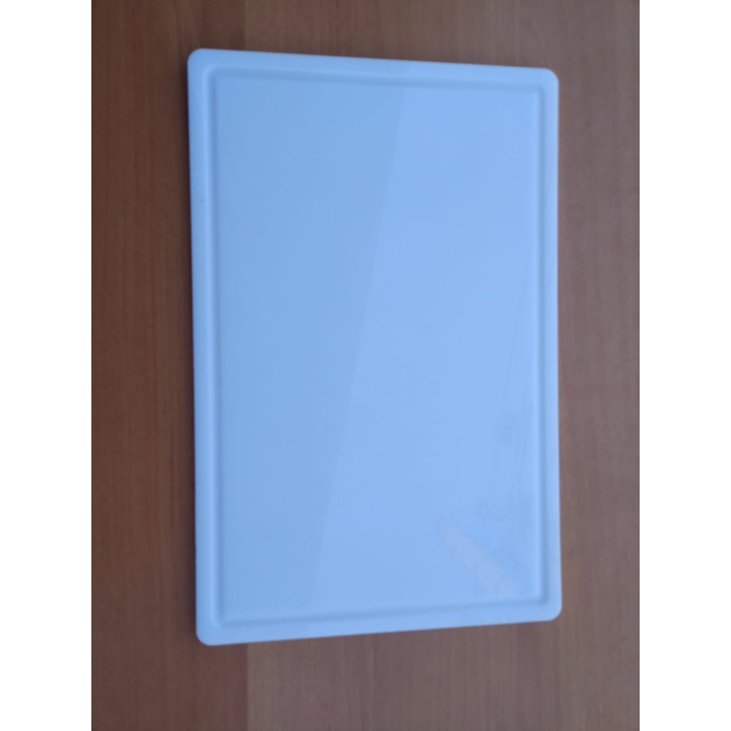 Tábua de polietileno para cozinha e churrasco 370x240x6mm