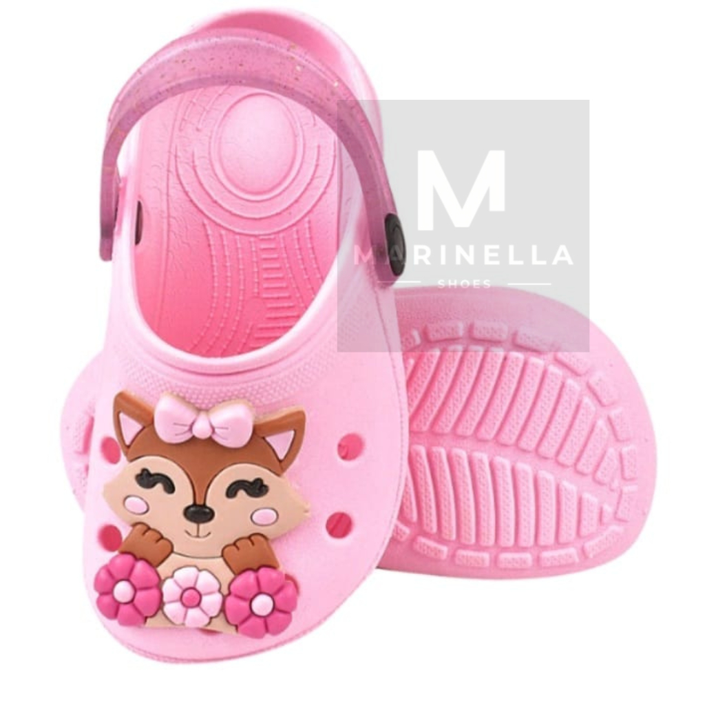 BABUCHE INFANTIL ESCOLAR RAPOZINHA FLOR MENINAS DELICADO SANDALIA CHINELO em Oferta na Shopee