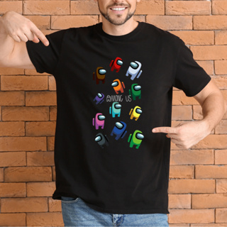 Camsieta-camisa T-shirt Among us 100% Algodão em dft Blusa unissex para Adultos e infantil varias estampas em Oferta na Shopee