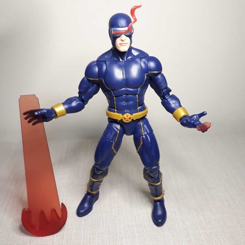 Visor de quartzo-rubi e Effect Optic Blast p/ Ciclope (Cyclops) ASTONISHING - X-Men (Marvel Legends) em Oferta na Shopee