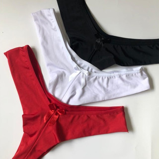 kit com 10 Calcinhas fio duplo levanta bumbum microfibra forro 100% algodão