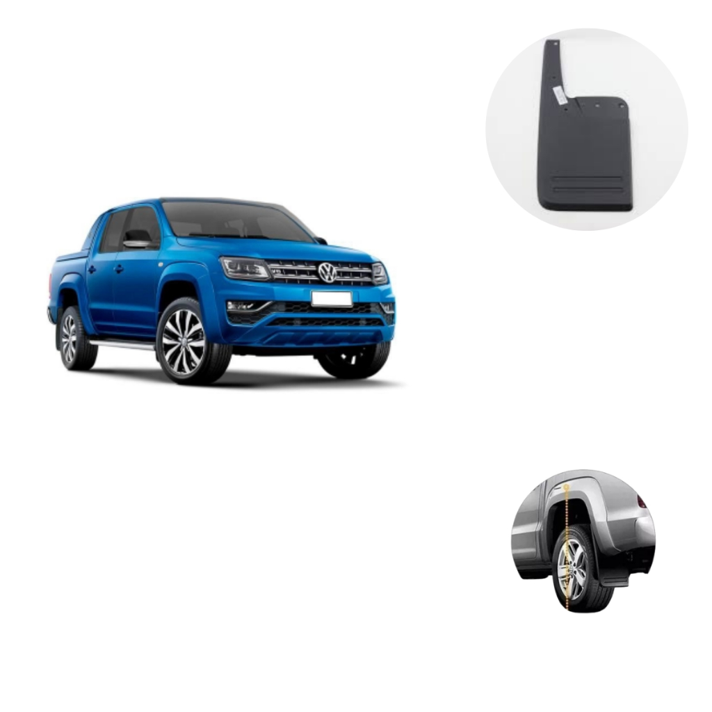 Apara Barro Amarok Traseiro Sem Alargador 2010 2011 2012 2013 A 2021