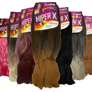 Cabelo Jumbão Jumbo para Trança 400 gramas - HIPER X