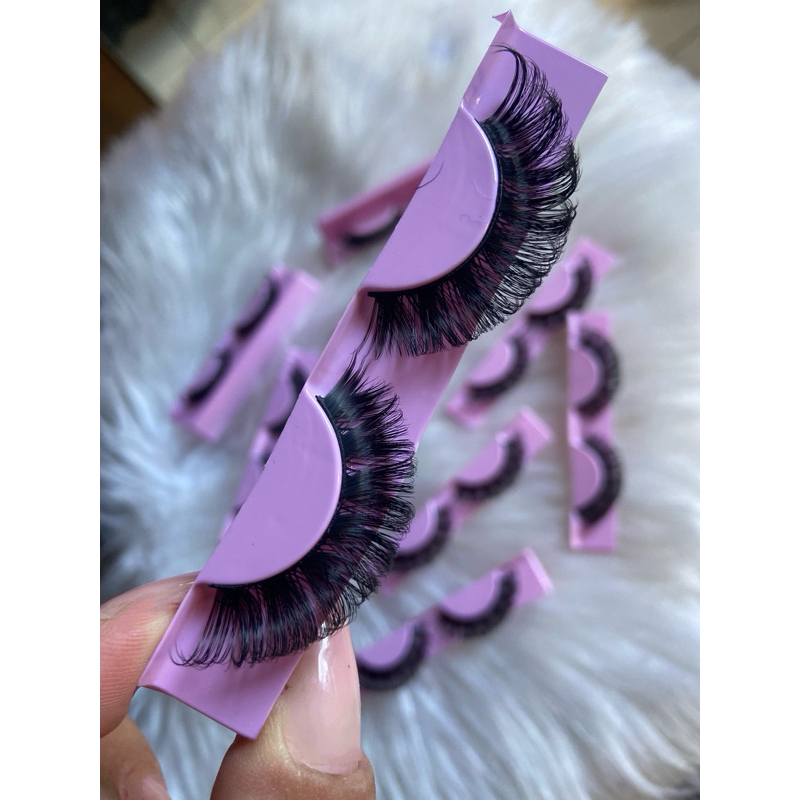 Cílios Postiços Efeito Extensão Volume Mega Russo em Oferta na Shopee