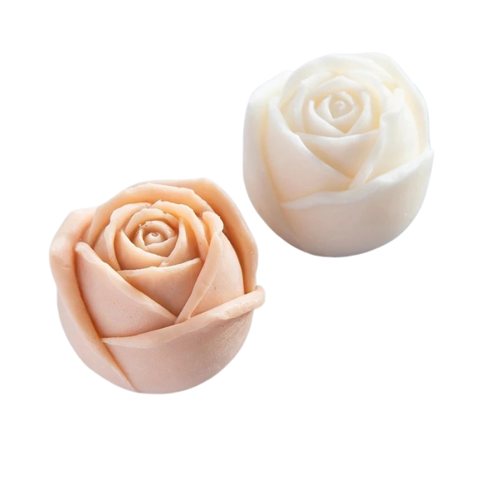 Kit 2 Molde Silicone Rosa M528 Flor Vela Resina Decoração em Oferta na Shopee
