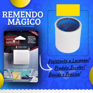 Remendo Mágico Termo Colante 1m x 4cm Atacado (Roupas / Tecidos / Vestidos / Toalhas / Outros) - Tia Ajuda