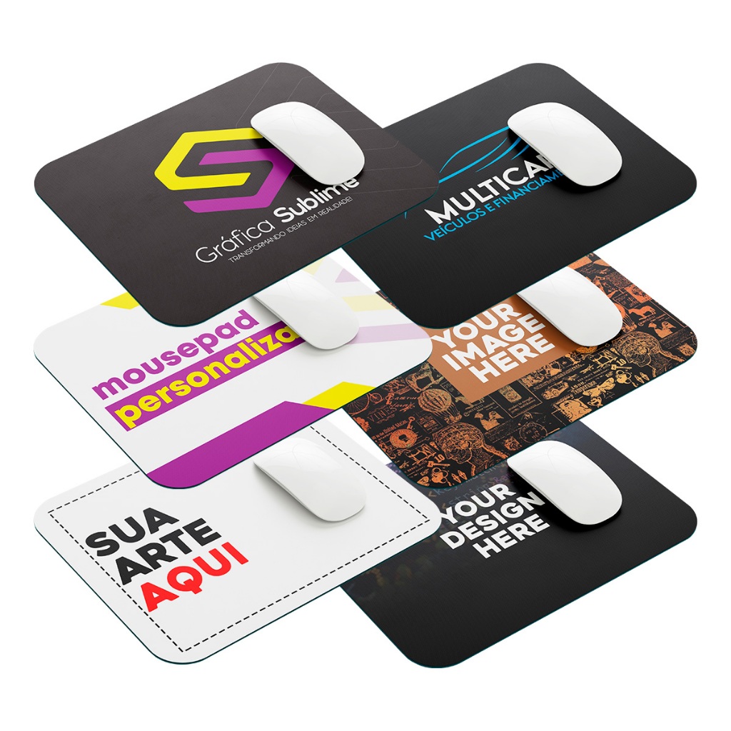 Mousepad Personalizado Do Seu Jeito 22x18 3mm