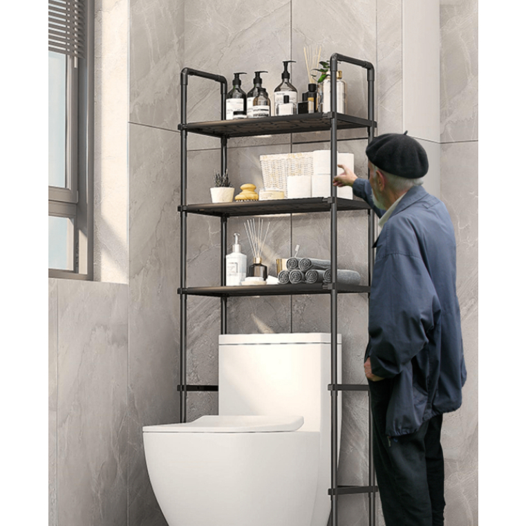 Prateleira Rack para Banheiro Com Prateleiras Resistentes Organizadoras Para Organizar Banheiro