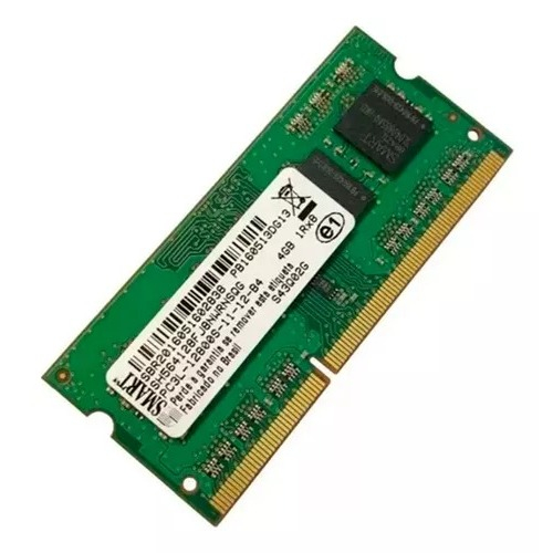 Memória Smart/Variadas 2gb e 4Gb Ddr3 Para Notebook