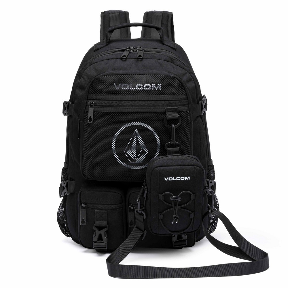 Mochila Volcom Bolsa Trabalho Espaçosa Viagem Resistente Grande em Oferta na Shopee