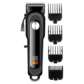 Máquina De Cortar Cabelo Para Barba Aparador Profissional Sem Fio Portátil