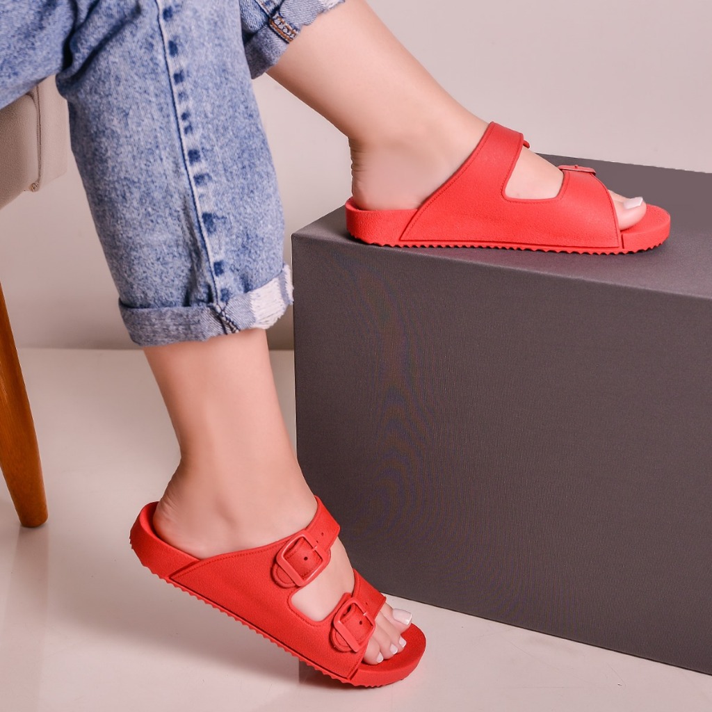 Sandalia feminina Chinelo papete rasteira Injetada em Oferta na Shopee