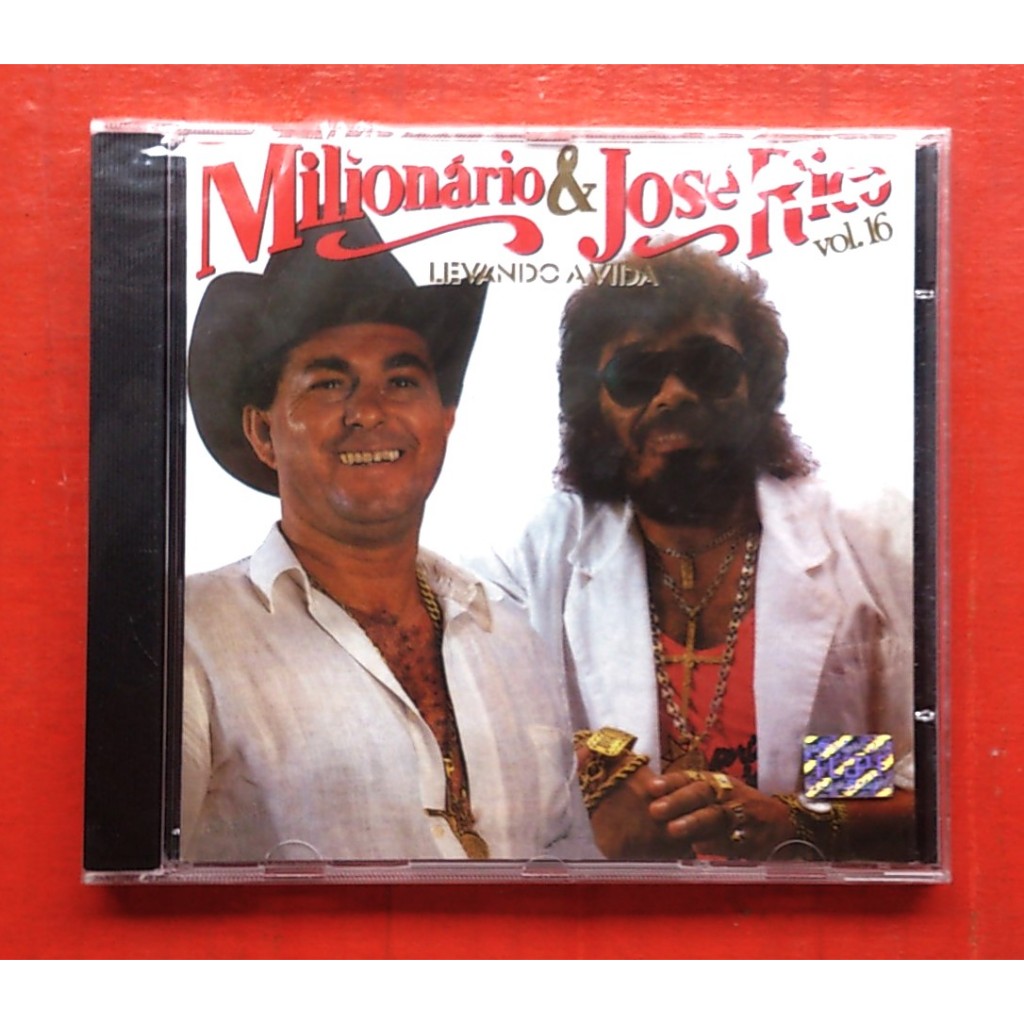 Cd Milionário E José Rico - Vol. 16 - Levando a Vida = Cd Novo Lacrado
