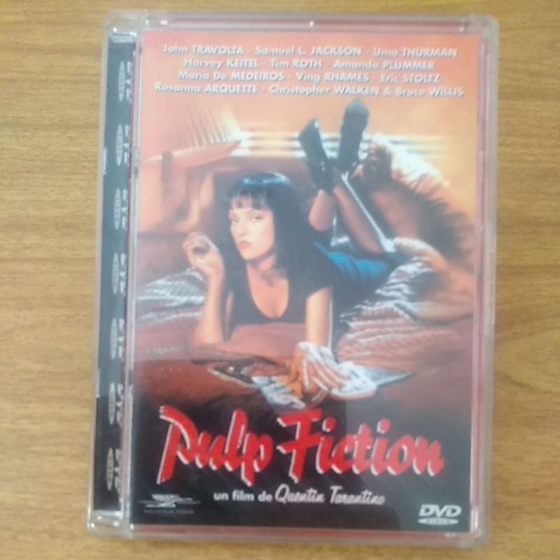 DVD original Pulp Fiction edição francesa. Leia a descrição.