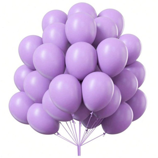 Balão Bexiga Candy Color Lilás Tom Pastel 50 Unidades 9 Polegadas em Oferta na Shopee
