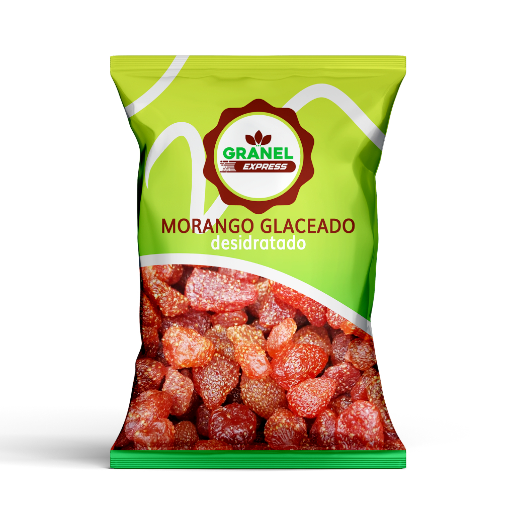 Morango Glaceado 1kg Desidratado em Oferta na Shopee